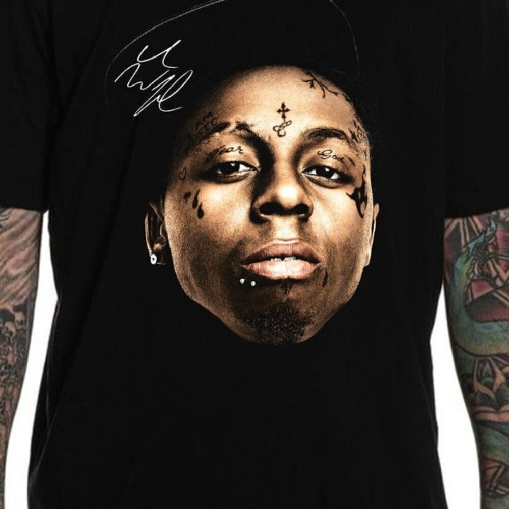 Lil Wayne Tshirt Lil Wayne Concert Tee Lil Wayne Rapper Tee